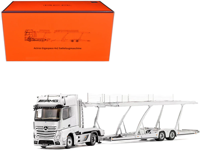 Jada-069-400 GCD 1:64 Mercedes-Benz Actros 2 AMG Auto Transporter WH