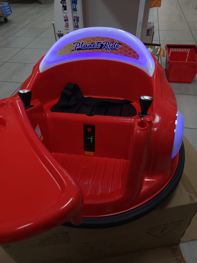 12V Bumper Cars Ride On  RED