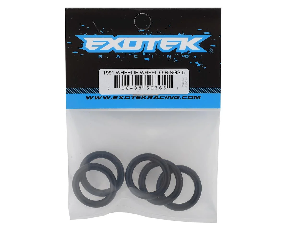 EXO1991 Wheelie Bar Wheel O-Rings (5)