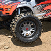 PRO1015114 Limited Edition Trencher Pro-Loc F/R Mounted 24mm Gray/Black Impulse (2): X-MAXX