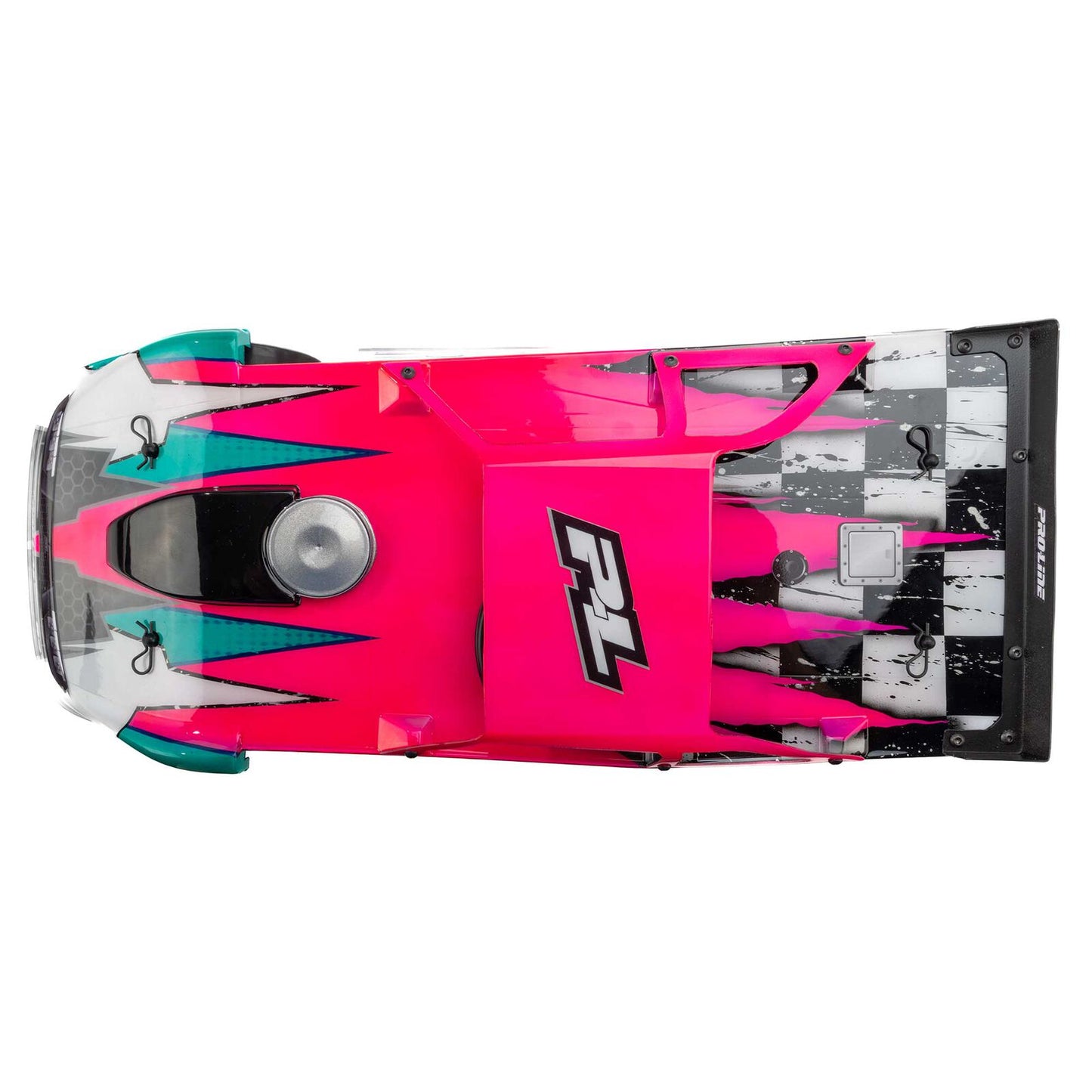 PRO373717 Pro-Line Racing 1/12 Pre-Cut Dirt Late Model Tombstone Hi-Performance Clear Body: Losi GROM ALM and NASCAR