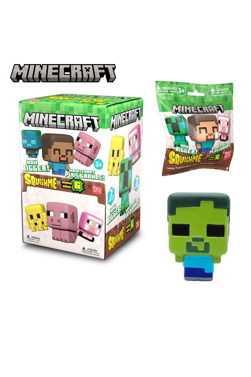 L2P 17060-24 MineCraft SquishMe 3.5 Inch Mystery Scented Figures Assortment Series 6