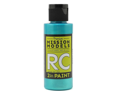 MMRC-035 Iridescent Turquoise Acrylic Lexan Body Paint (2oz)