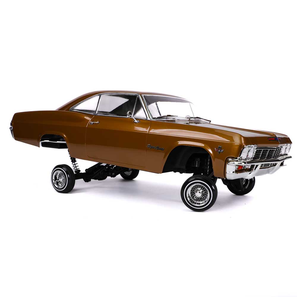 RER33484 1:10 1965 Chevrolet Impala Hopper LowRider - Root Beer
