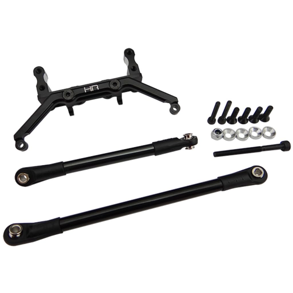 HRSCXT24AM01 - Black Aluminum On Axle Servo Mount SCX 2