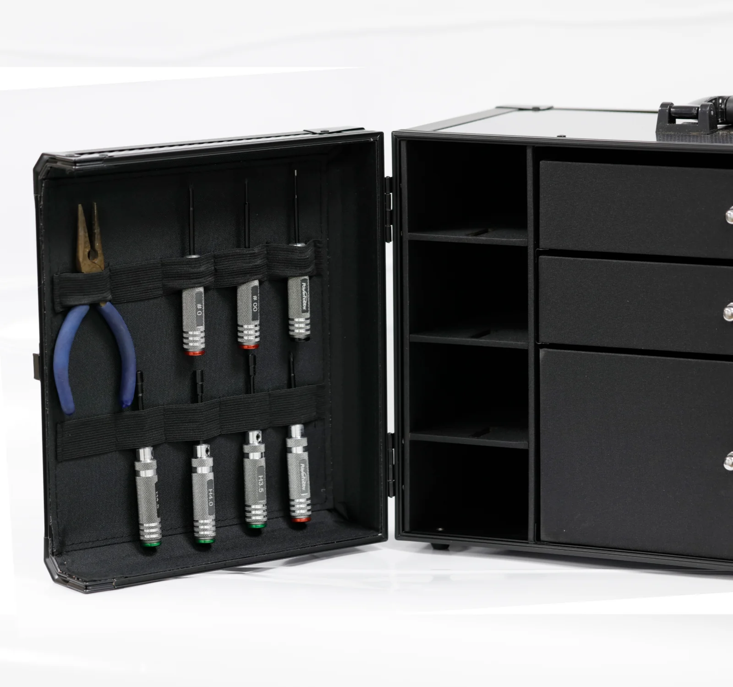 PHGB100 PowerHobby Kyosho Mini-Z 1/28 Car Pit Box Aluminum Case PitBox
