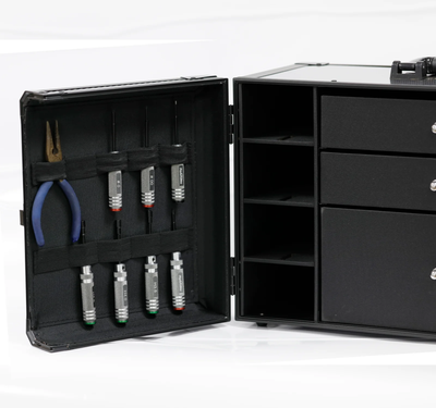PHGB100 PowerHobby Kyosho Mini-Z 1/28 Car Pit Box Aluminum Case PitBox