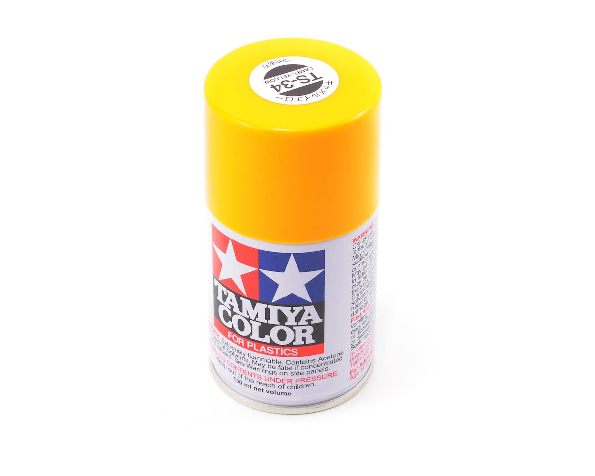 TAM85034 TS-34 Camel Yellow Lacquer Spray Paint (100ml)