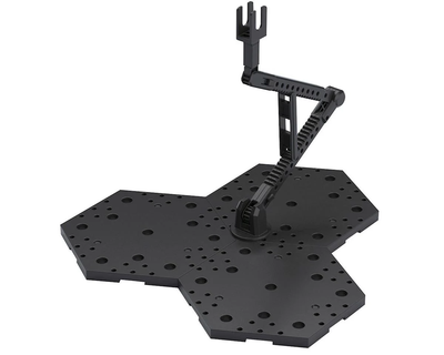 BS2410267 Bandai Action Base 4 Display Stand (Black) For Gundam Model Kits