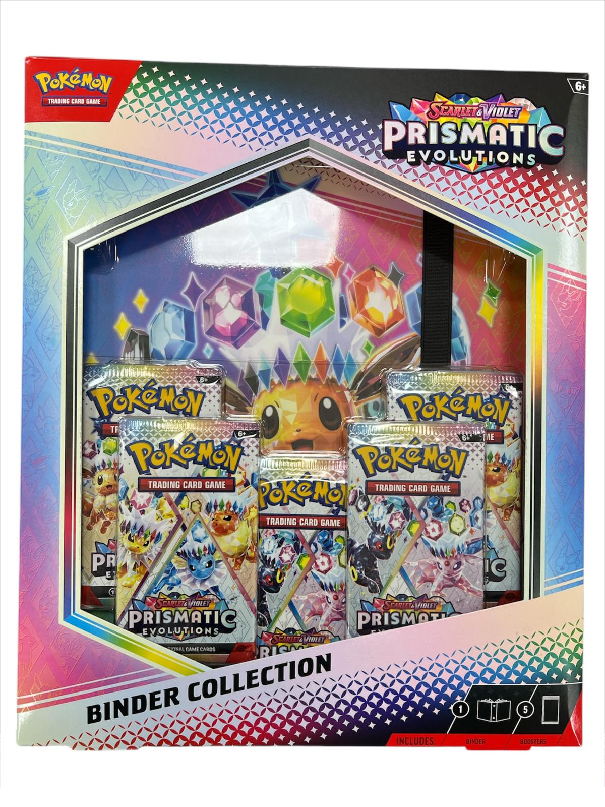 PKU10-10023-101 Pokémon Scarlet & Violet Prismatic Evolutions Binder Collection