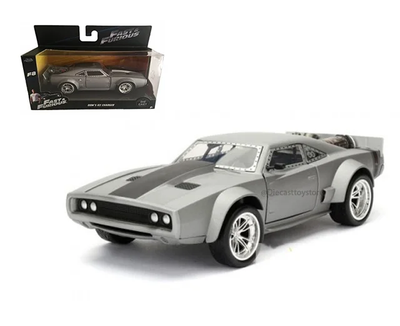 Jada 1:32 F&F 8 Dom's Ice Charger R/T SIL