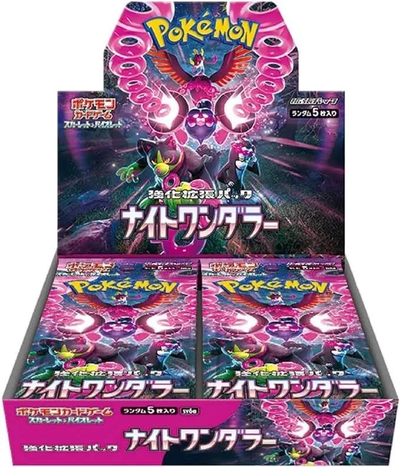 PKU362571 Pokemon Night Wanderer Boosters (SV6a) Japanese Language Release