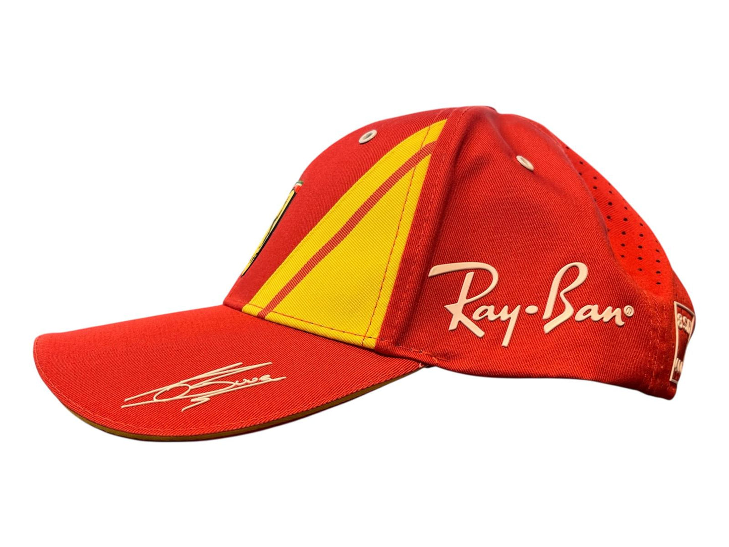 U2702 Scuderia Ferrari Hypercar Le Mans 2024 499P "50" Limited Edition Fuoco Team Hat - Red