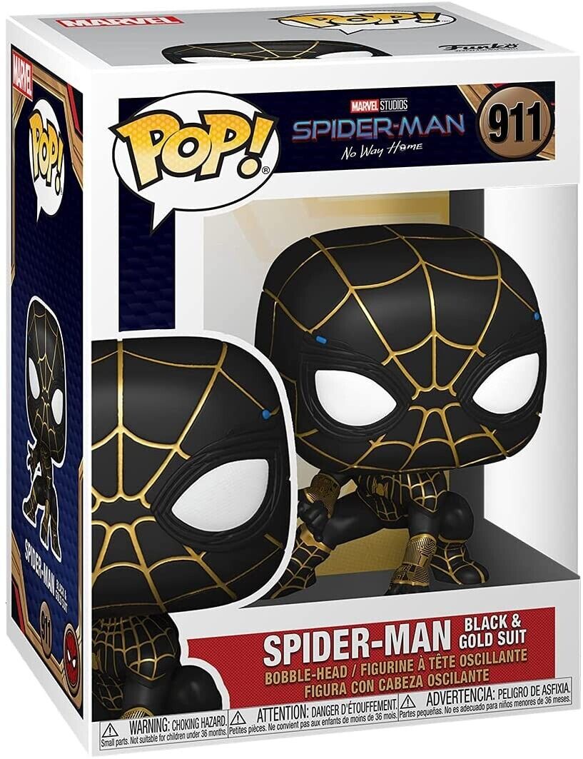FU56827 Spider-Man No Way Home (Black &Gold Suit)