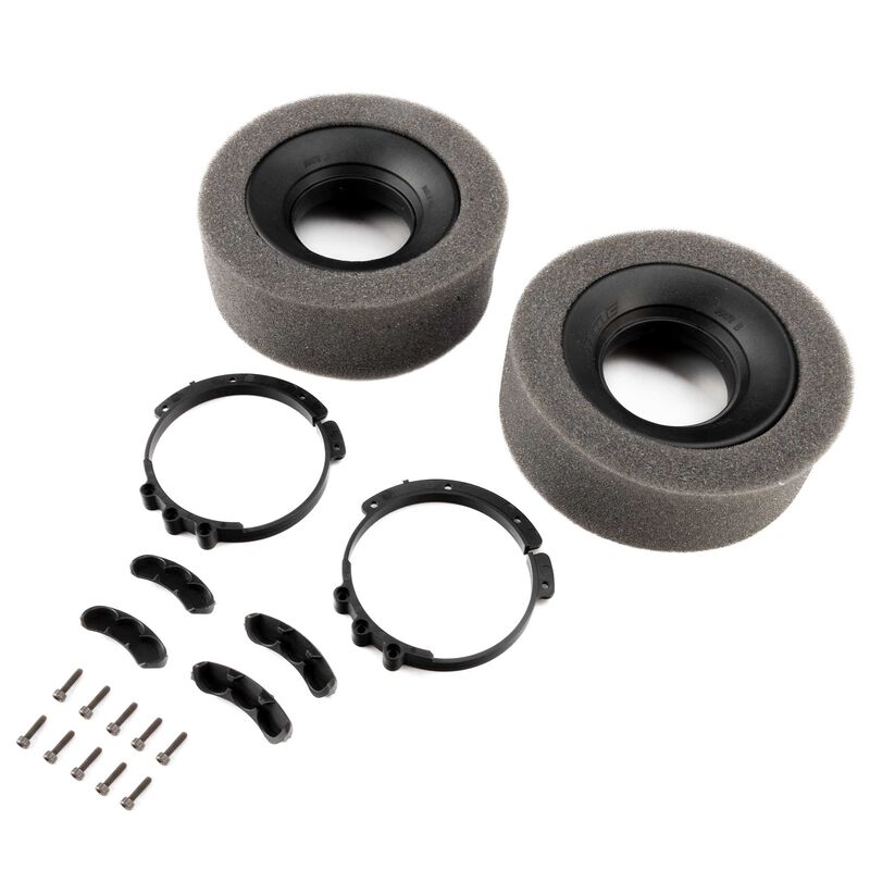 PRO647904 Pro-Line Racing Replacement Plastics and Foams for PRO647900 Rock-Tek 1.9" Crawler Wheel Weight System