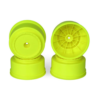DER-BS4-UY Borrego SC Wheels for Kyosho Ultima SC / HPI Blitz / Slash Rear - Slash 4x4 / YELLOW / 4pcs