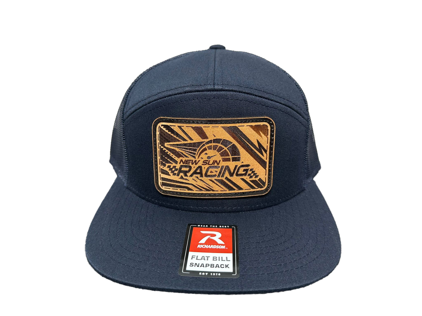 NSR Custom Cap - 7 Panel - Leather Patch -