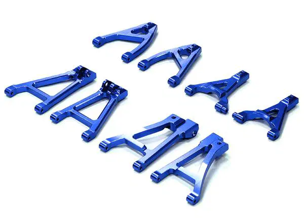 INTT3542BLUE Billet Machined Type III Suspension Conversion Kit for Traxxas 1/16 Slash