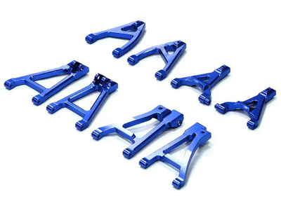 INTT3542BLUE Billet Machined Type III Suspension Conversion Kit for Traxxas 1/16 Slash