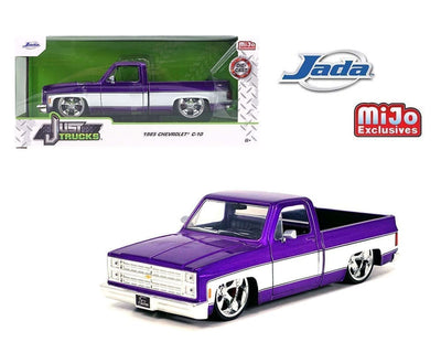Jada 1:24 JT Chevy 1985 C10 Cartelli Wheels Mijo PUR