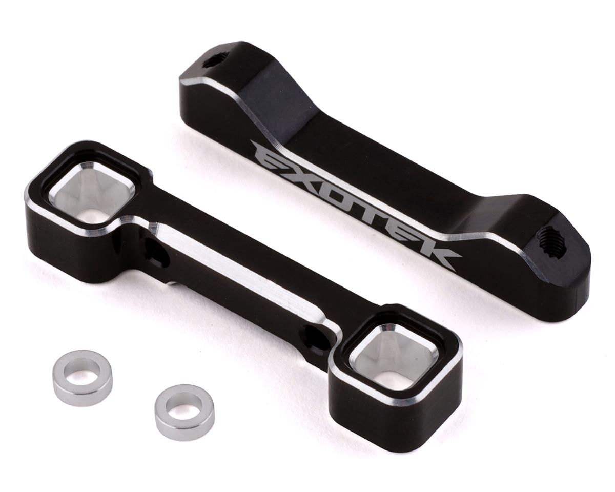 EXO2067 Aluminum 22S Rear Toe Adjustment Arm Mounts