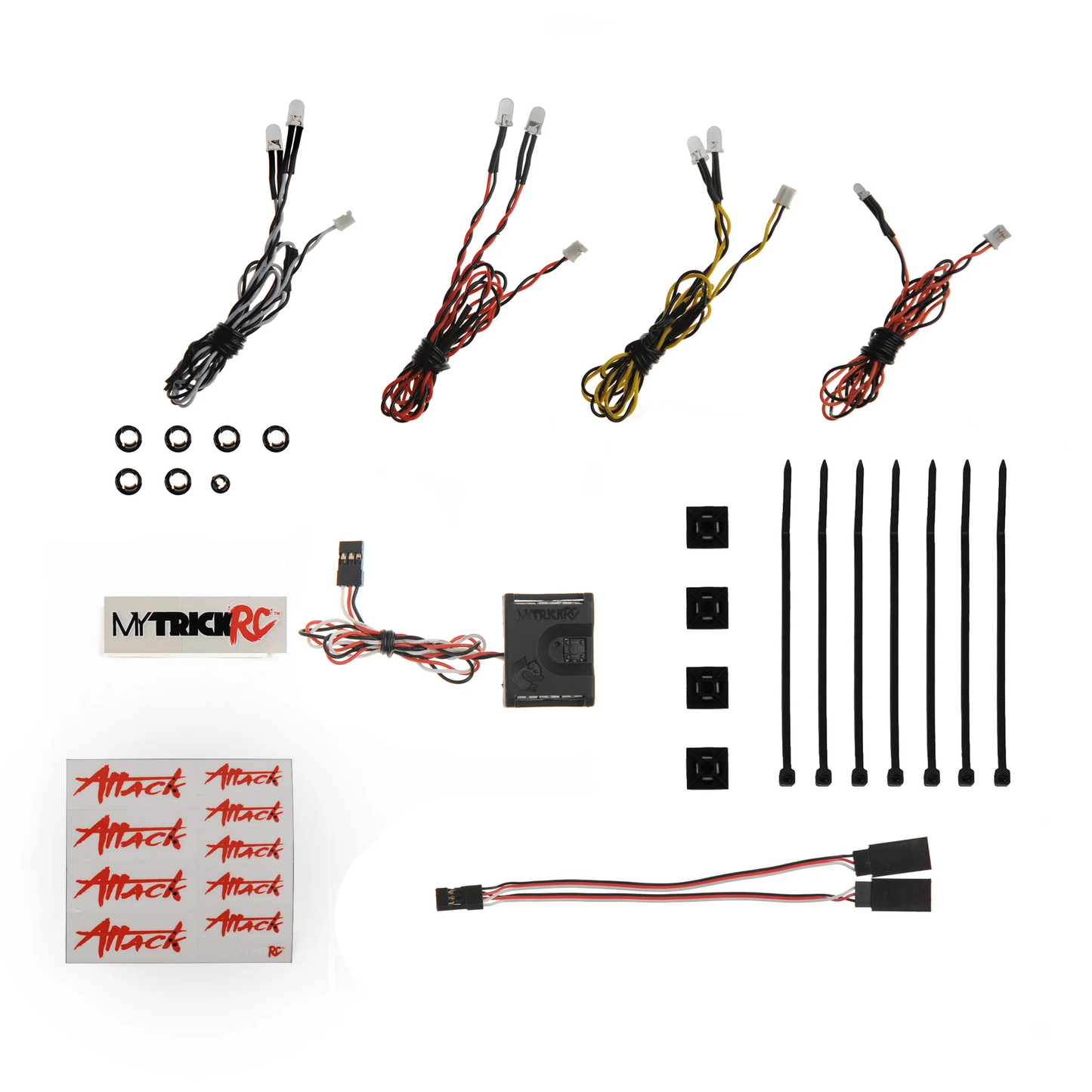 MYK-AB701 Attack Afterburner Series Light Kit w/ LEDs & Backfire