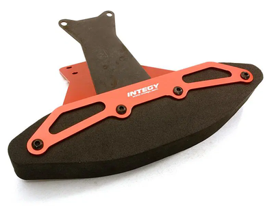 INTC27102RED Alloy Front Bumper w/Foam 1/10 2WD