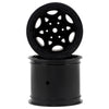 JCO3335B 12mm Hex Tense 2.2" Front Wheels for Traxxas 2WD Truck (2) (Black)