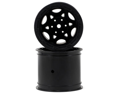 JCO3335B 12mm Hex Tense 2.2" Front Wheels for Traxxas 2WD Truck (2) (Black)