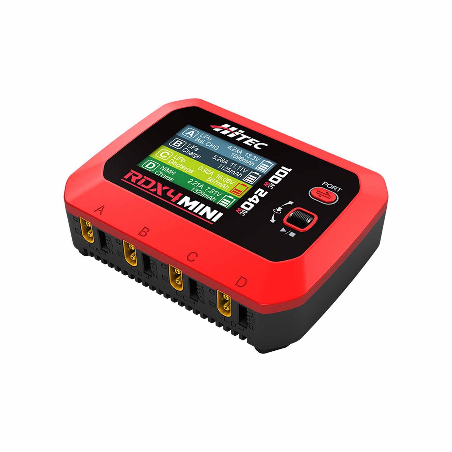 HRC44350 RDX4 Mini 240W DC 100W AC Battery Charger (1-4S)