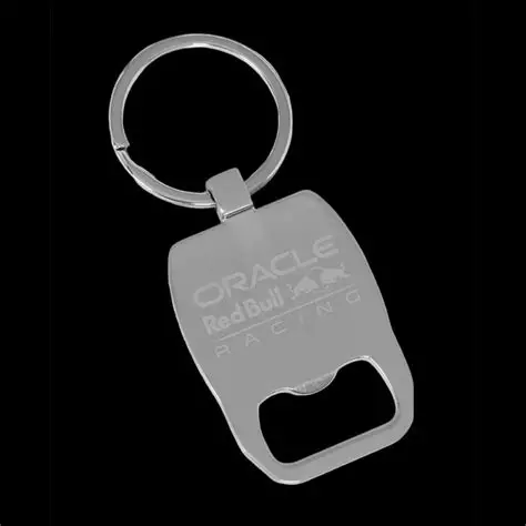 RBR 2095P1-REDBULL-CAS  RBR F1 Bottle Opener Keychain- Silver