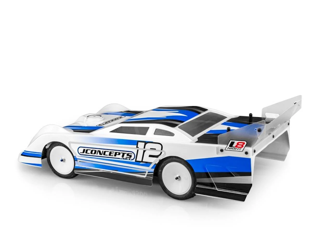 JCO0396 JConcepts "L8 Night" 10.25" Latemodel Body (Clear)