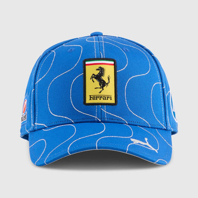 701234741 Scuderia Ferrari F1 Special Edition Monza GP Team hat - Blue