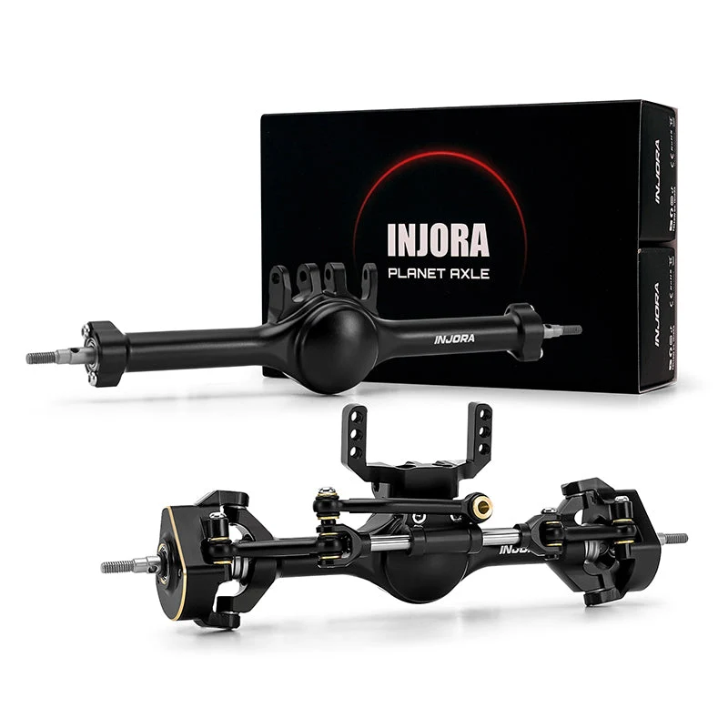 4M-121BKFR INJORA +7mm Planet Axles with Double Joint Shafts for 1/18 TRX4M