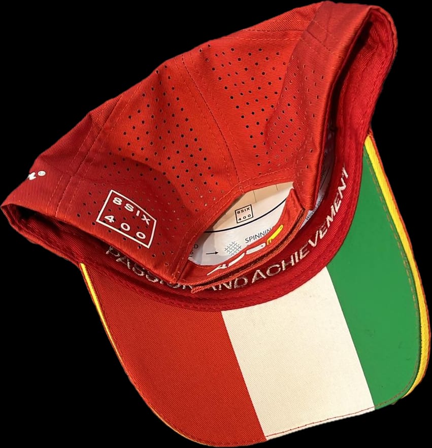 U2702 Scuderia Ferrari Hypercar Le Mans 2024 499P "50" Limited Edition Fuoco Team Hat - Red