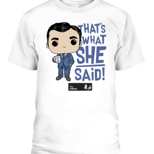 FU57849 Funko Tee The Office Michael Scott Thats What She Said