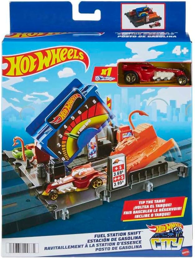HWHMD53 Hot Wheels City Fuel Station Shift