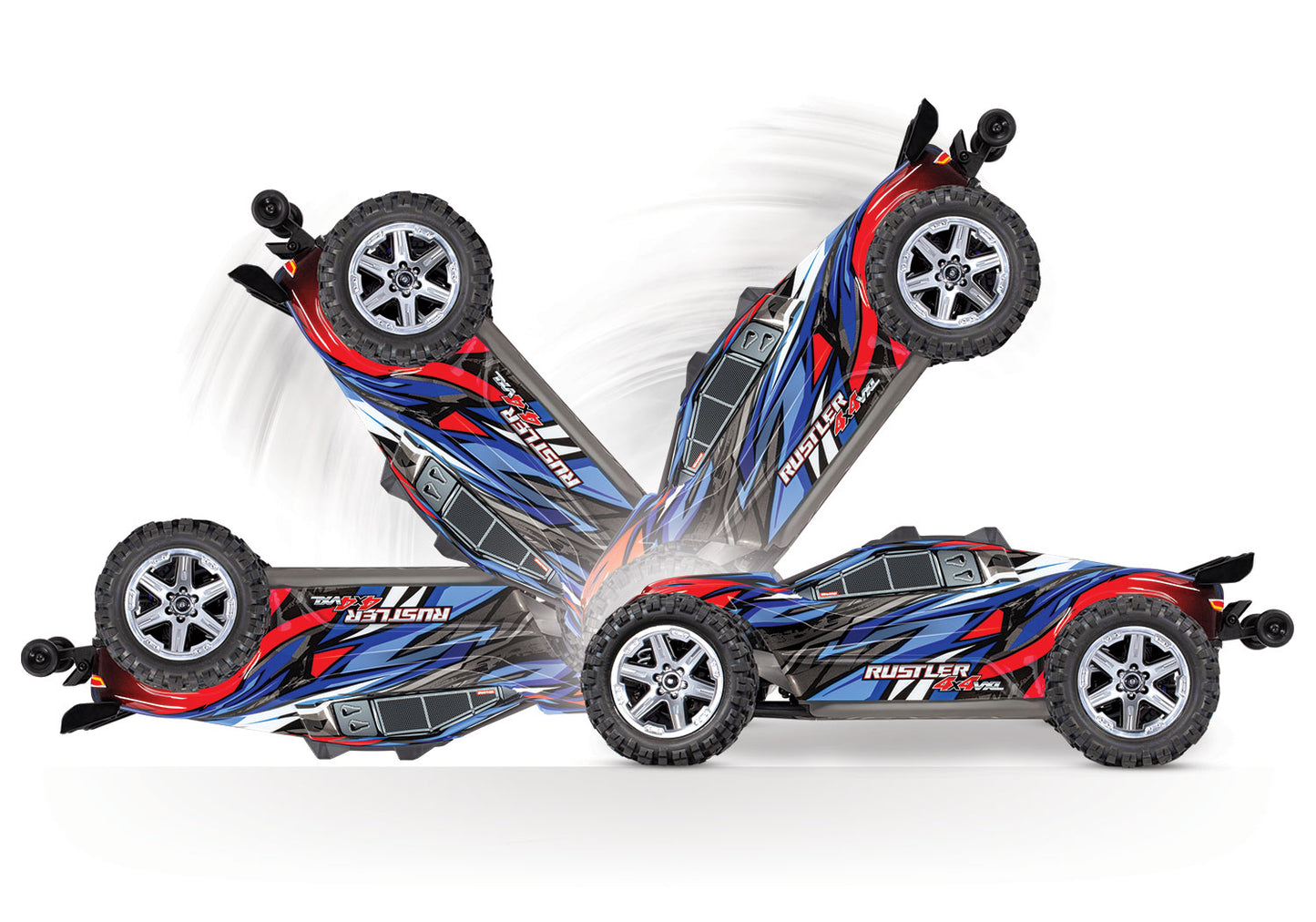 67076-4 Rustler 4x4 VXL 1/10 Scale Brushless Stadium Truck