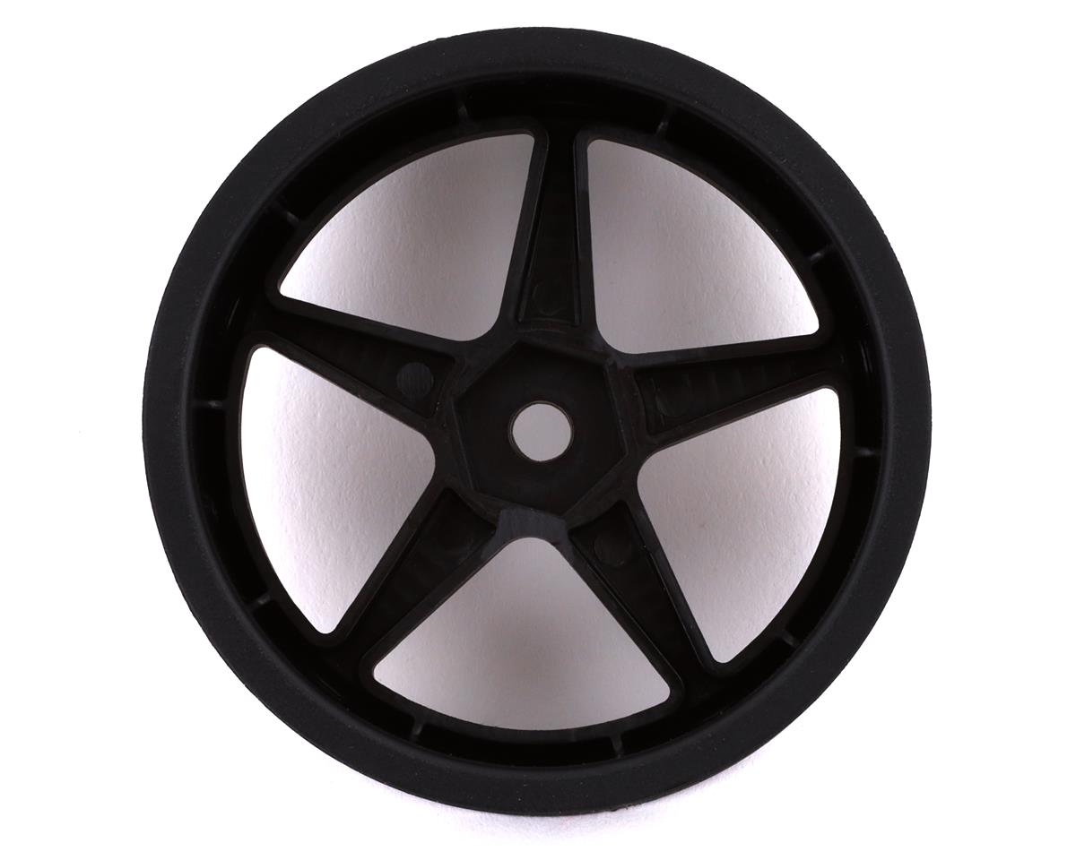 JCO3406B Starfish Street Eliminator 2.2" Front Drag Racing Wheels (Black) (2) w/12mm