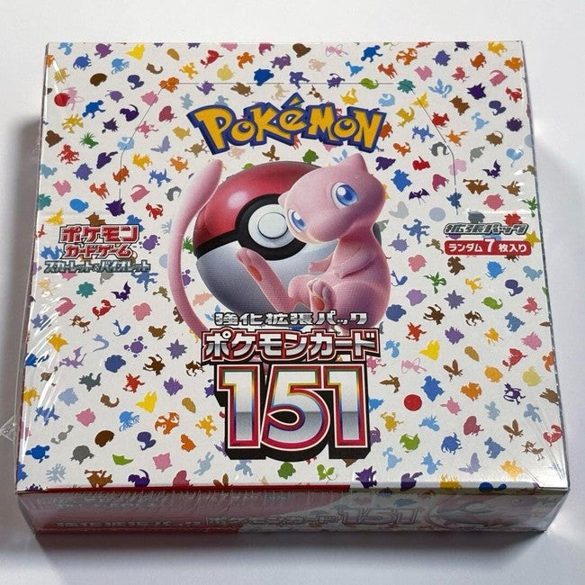 PKU346038 Pokemon Card 151 Boosters (SV2A) Japanese Language Release