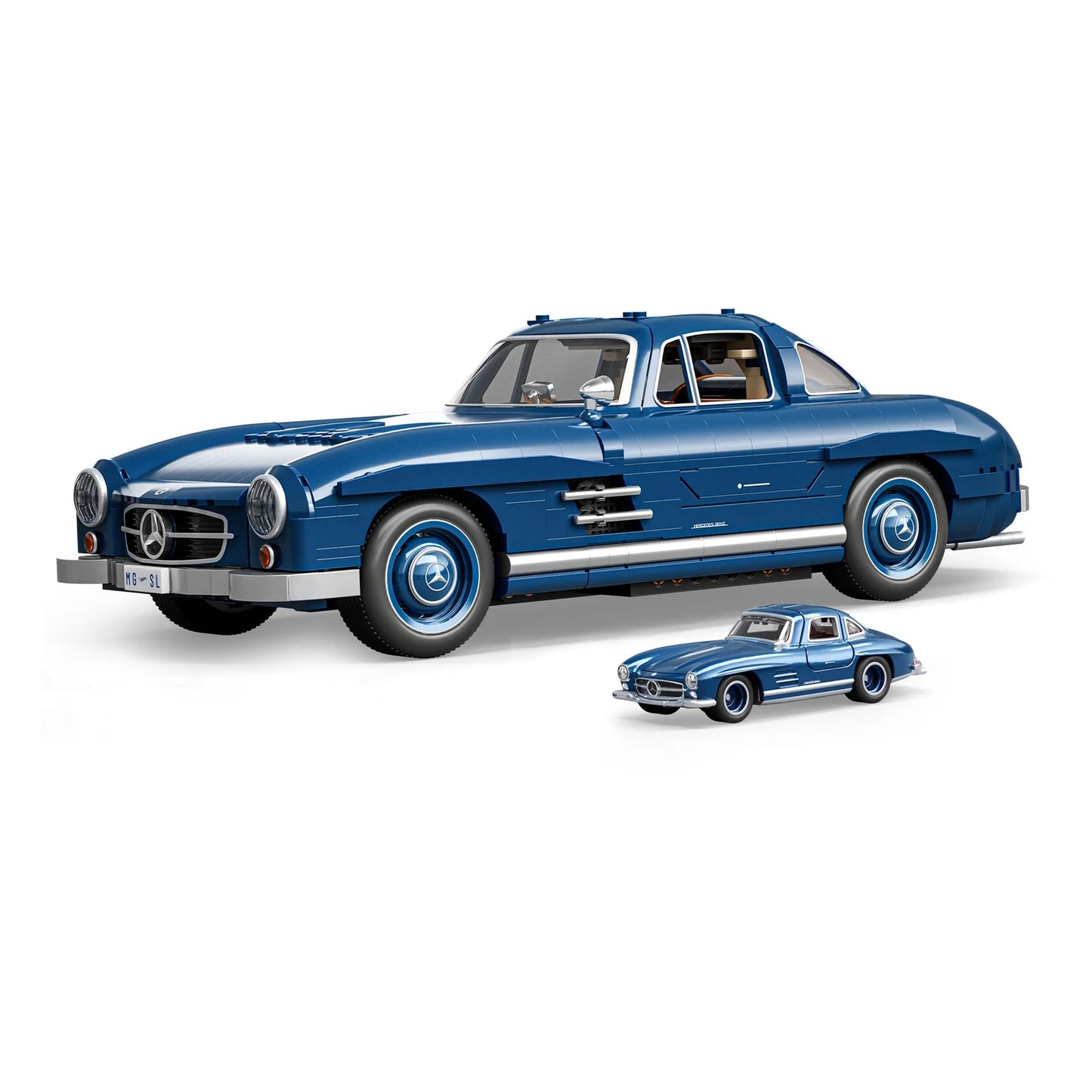 HWHWW25 Mattel Brick Shop Hot Wheels Mercedes Benz 300 SL