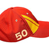 U2750 Scuderia Ferrari Hypercar Le Mans 2024 "50" Team Hat - Red