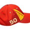 U2750 Scuderia Ferrari Hypercar Le Mans 2024 "50" Team Hat - Red
