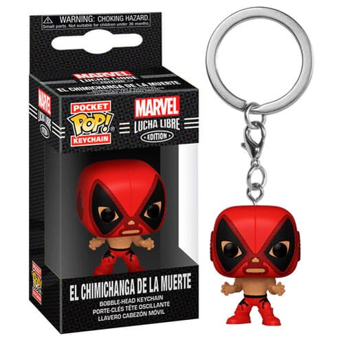 FU53897 Marvel Lucha Libre El Chimichanga De La Muerte Keychain