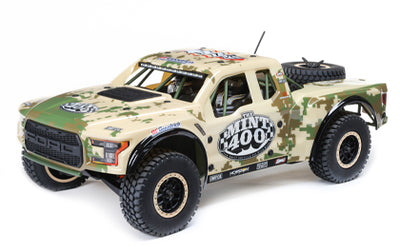 LOS03048 1/10 Mint 400 Ford Raptor Baja Rey Limited Edition 4WD RTR Tan