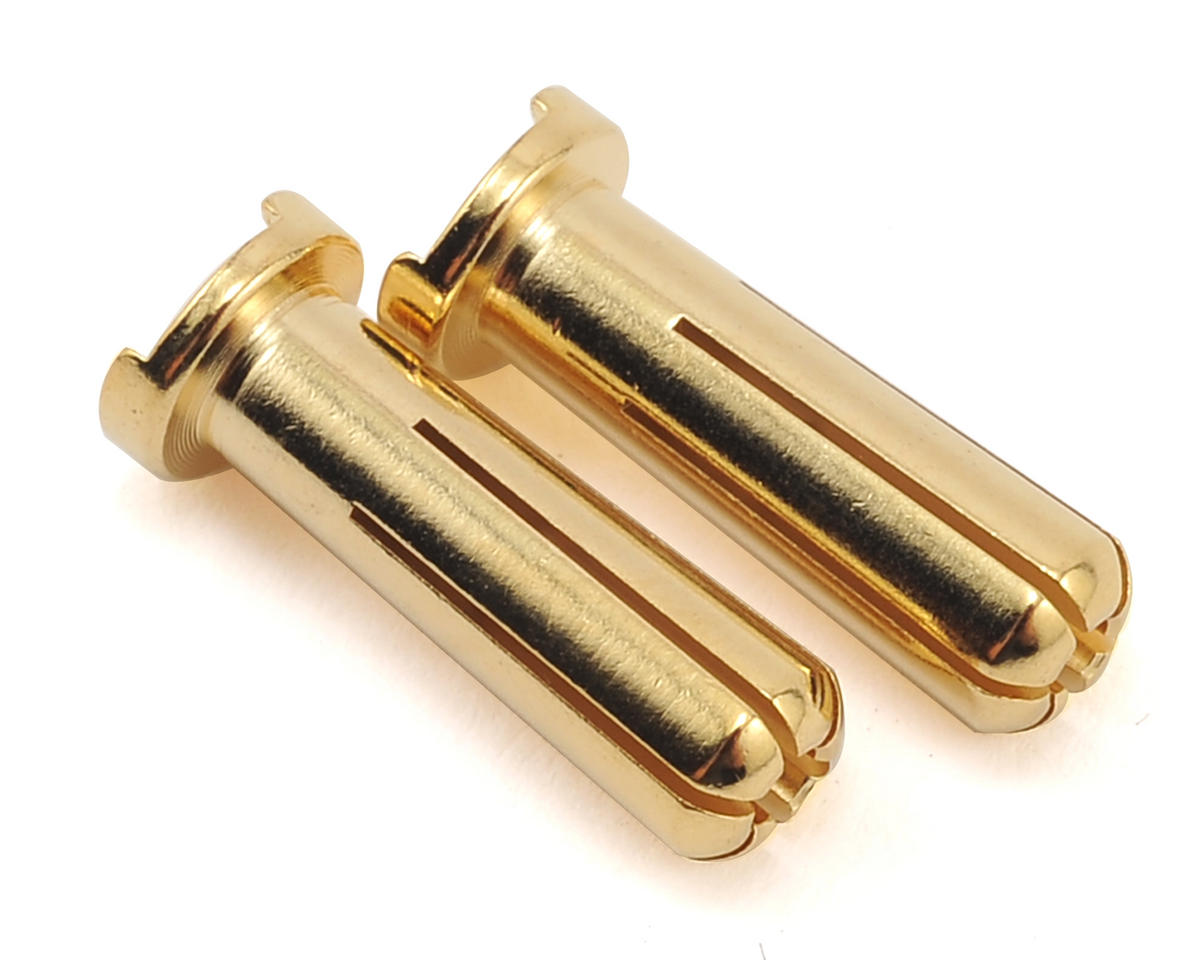 MCL4041 Max Current 5mm Gold Bullet Connectors (2)