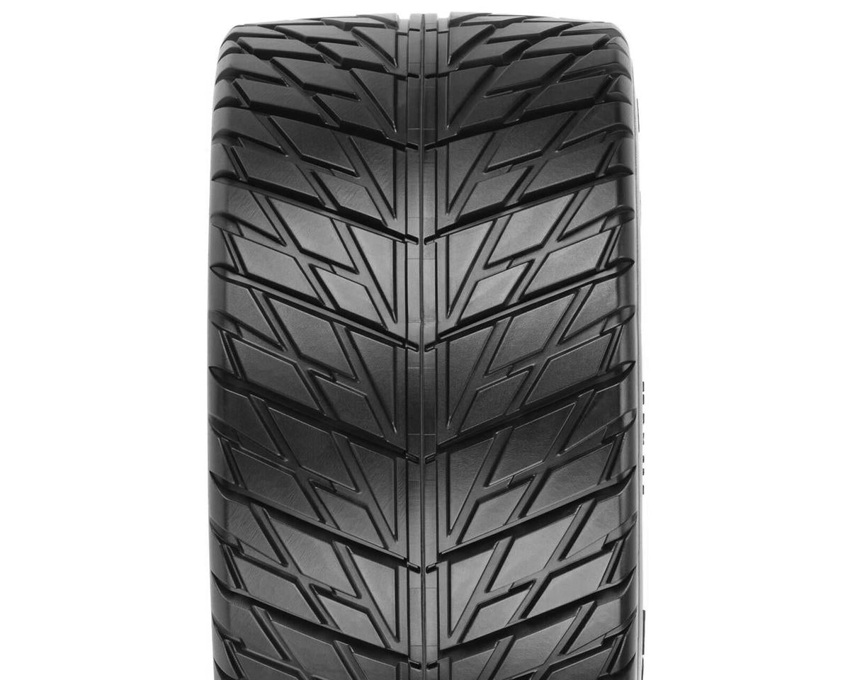 PRO1016710 Street Fighter HP 3.8" Belted Tires Pre-Mounted w/Raid Wheels (2) (M2)