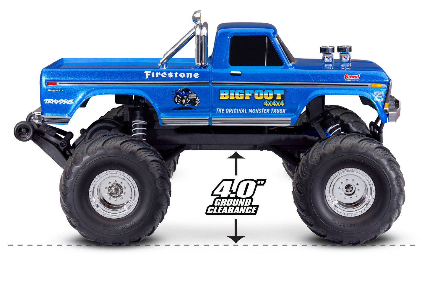 36334-4 Big Foot No1 The Original Monster Truck 1/10 Scale 2WD BL-2S Brushless Monster Truck