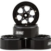 YQW-1313BG Injora 1.3" 6-Slot Aluminum Micro Crawler Beadlock Wheels
