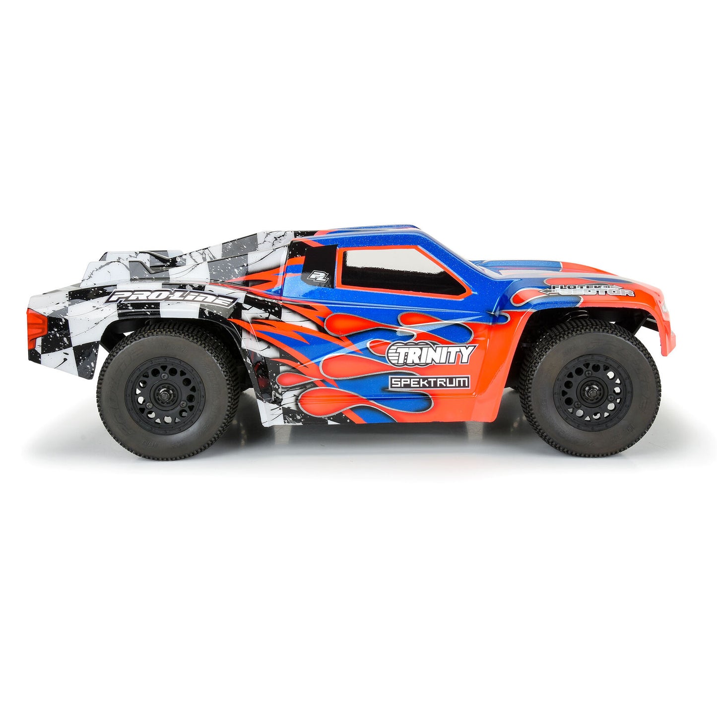 PRO363717 1/10 Pre-Cut Flo-Tek Sector Clear Body: Short Course